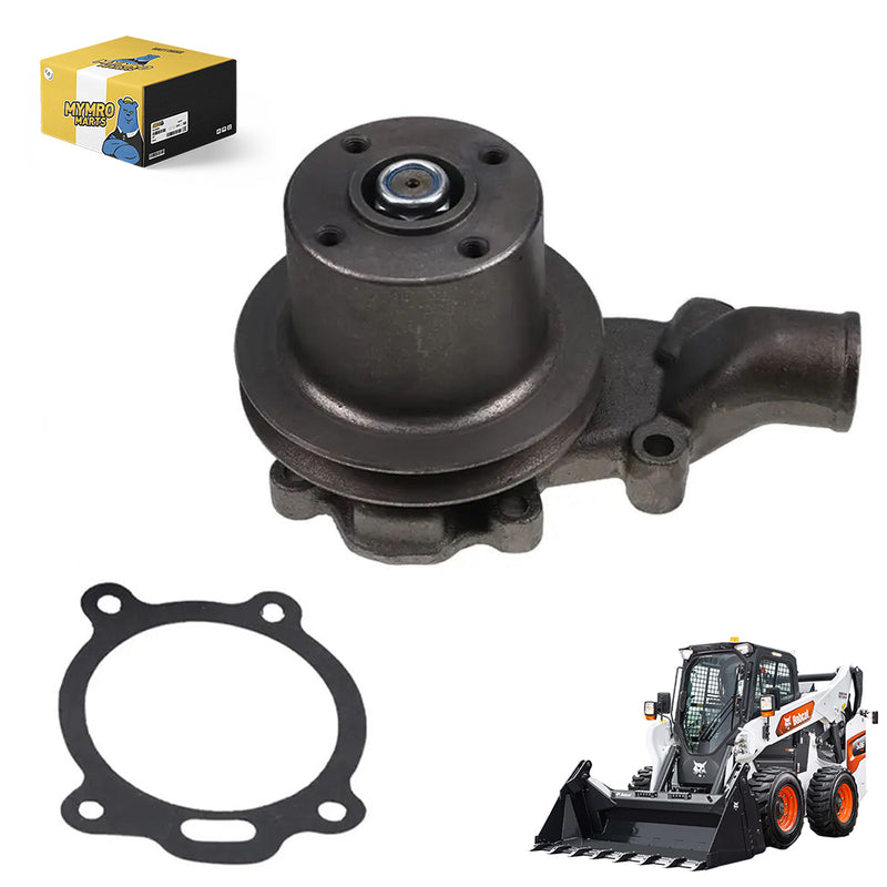 Load image into Gallery viewer, Engine Water Pump 6631515 w/Pulley for Bobcat 943 953 970 974 Skid Steer Loaders 2400 2410 Wheel Loaders - Engine Parts &gt; Cooling System &gt; Engine Water Pump from MyMROmarts
