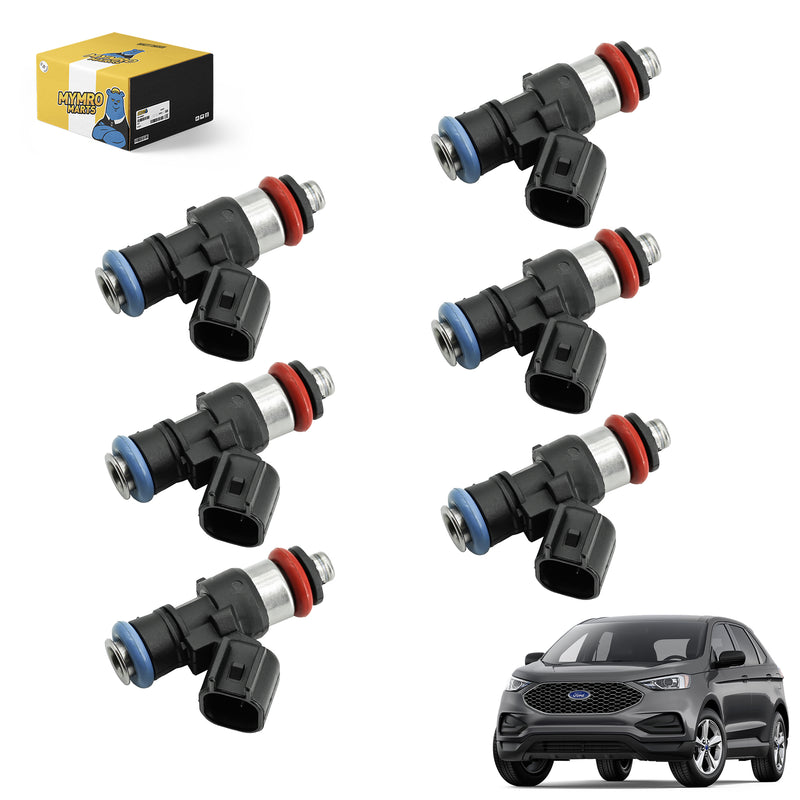 Load image into Gallery viewer, 6PCS Fuel Injector 9L8E-A5A 9L8Z-9F593-A for Ford Escape Fusion V6 3.0L 2011-2012 - Engine Parts &gt; Fuel System &gt; Fuel Injector Nozzle from MyMROmarts

