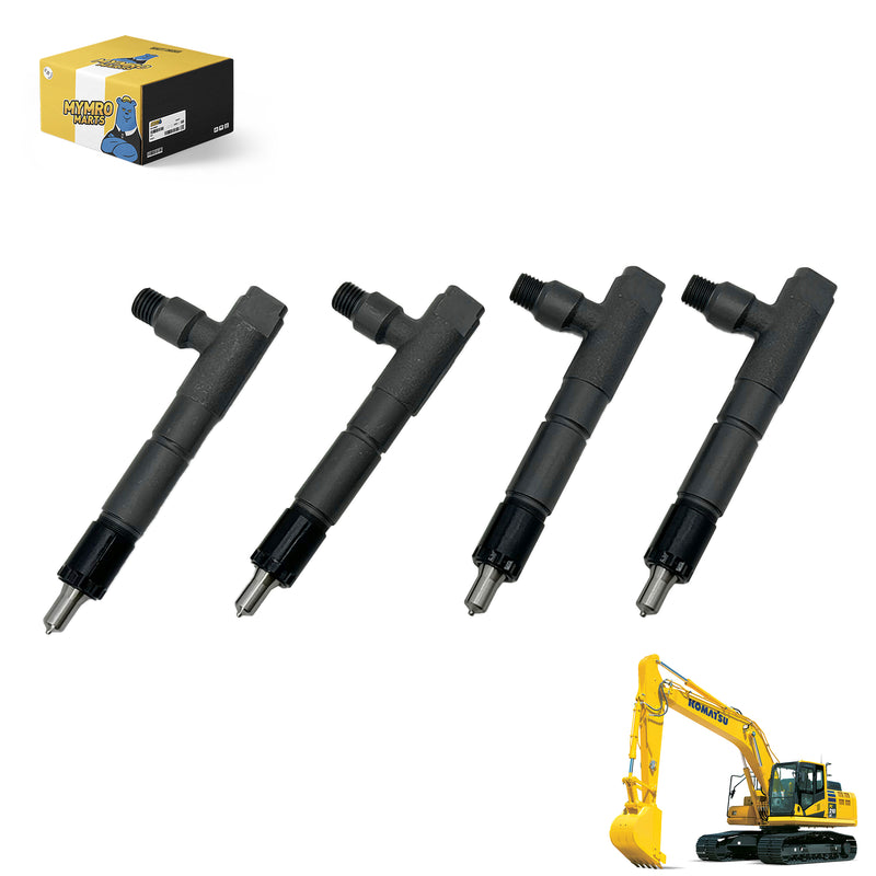 Load image into Gallery viewer, 4Pcs Fuel Injector 729907-53100 for Komatsu Excavator PC75R-2 PC75R-2 USA PC75R-2HD PW75R-2 - Engine Parts &gt; Fuel System &gt; Fuel Injector from MyMROmarts

