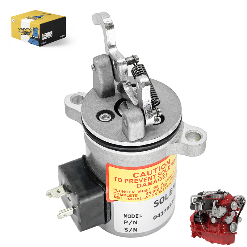 Load image into Gallery viewer, 12V Fuel Shut Off Solenoid 0417 0534 for Deutz BFL2011 BFM2011 FL2011 TCD2011 Diesel Engines - Electrical Parts &gt; Solenoid Valve &gt; Shut Off Solenoid from MyMROmarts
