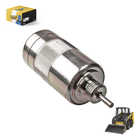 Fuel Shutoff Solenoid 87761614 for New Holland 1020 1030 2030 3040 3045 4055 4060 L125 L140 L150 L160 TC18 TC21 from MyMROmarts