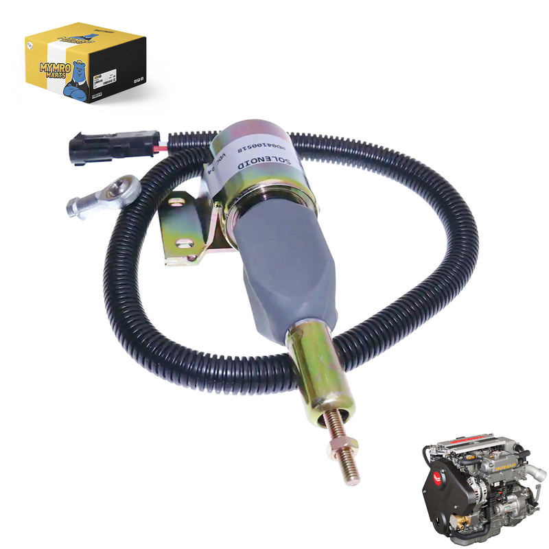 Load image into Gallery viewer, Fuel Shutoff Solenoid 6735-81-9160 6735819160 24V for Hyundai R210-3 R220-5 Excavators from MyMROmarts

