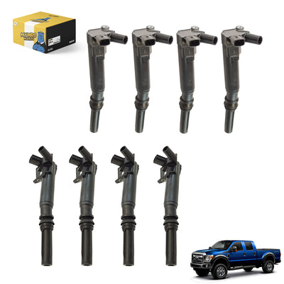 Ignition coils 4pcs left UF639 C1801 & 4pcs right UF631 C1800 For Ford F250 F150 F350 Super Duty, Lobo 2010-2017 from MyMROmarts