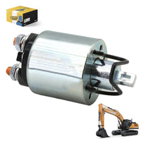 New 12V Starter Solenoid Replacement For Case Excavator CX27B CX31B E30B E27B E35B, 3-Terminals 129242-77010, 129608-77010, 129698-77010, 414351-77011 from MyMROmarts