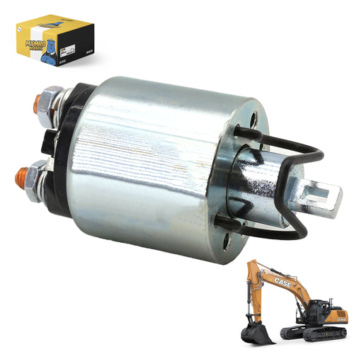 New 12V Starter Solenoid Replacement For Case Excavator CX27B CX31B E30B E27B E35B, 3-Terminals 129242-77010, 129608-77010, 129698-77010, 414351-77011 from MyMROmarts