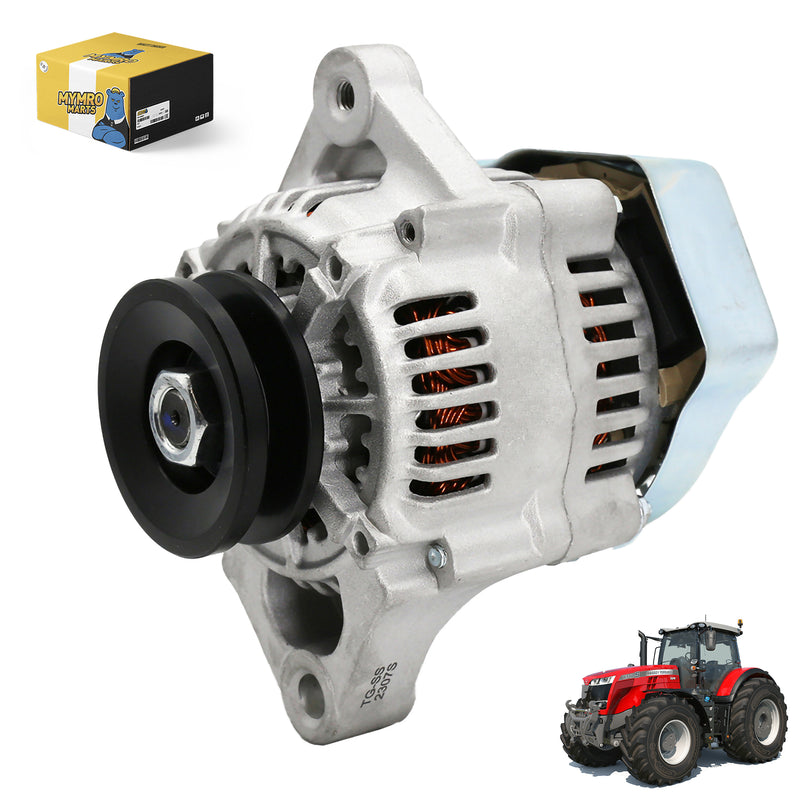 Load image into Gallery viewer, Alternator DEN-021080-0760 ND021080-0760 For Massey Ferguson MF-1215 MF-1220 MF-1225 MF-1250 MF-1260 MF-1423 Tractors - Electrical Parts > Alternator from MyMROmarts
