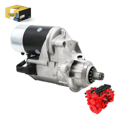 Starter for Cummins B Series Engine #1308066H91 3604485NW 3604485RX 3604660NW 3604660RX 3675154NW 3675154RX 3904466 3920403 3920643 3926960 3957586 3957594 3964427 3964428 3964432 4402426 - Electrical Parts > Starter Motor from MyMROmarts