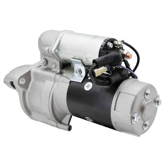 Starter Motor 1811001971 0230001080 0-23000-1081 For Hitachi Excavator EX200-1 Isuzu Engine 6BD1 from MyMROmarts