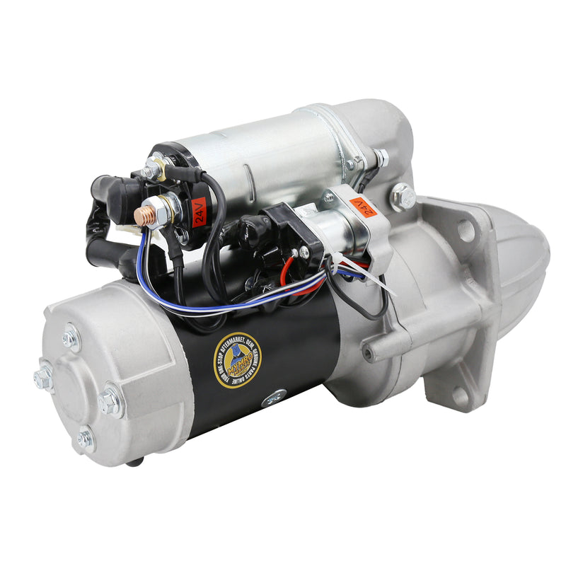Afbeelding laden in Galerijviewer, Starter Motor 1811001971 0230001080 0-23000-1081 For Hitachi Excavator EX200-1 Isuzu Engine 6BD1 from MyMROmarts
