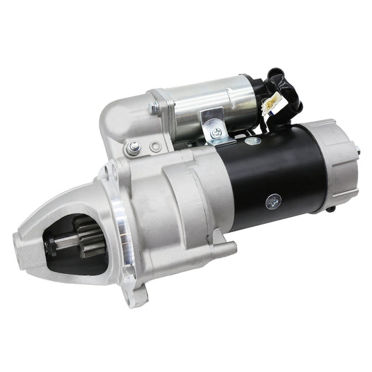 Starter Motor 1811001971 0230001080 0-23000-1081 For Hitachi Excavator EX200-1 Isuzu Engine 6BD1 from MyMROmarts