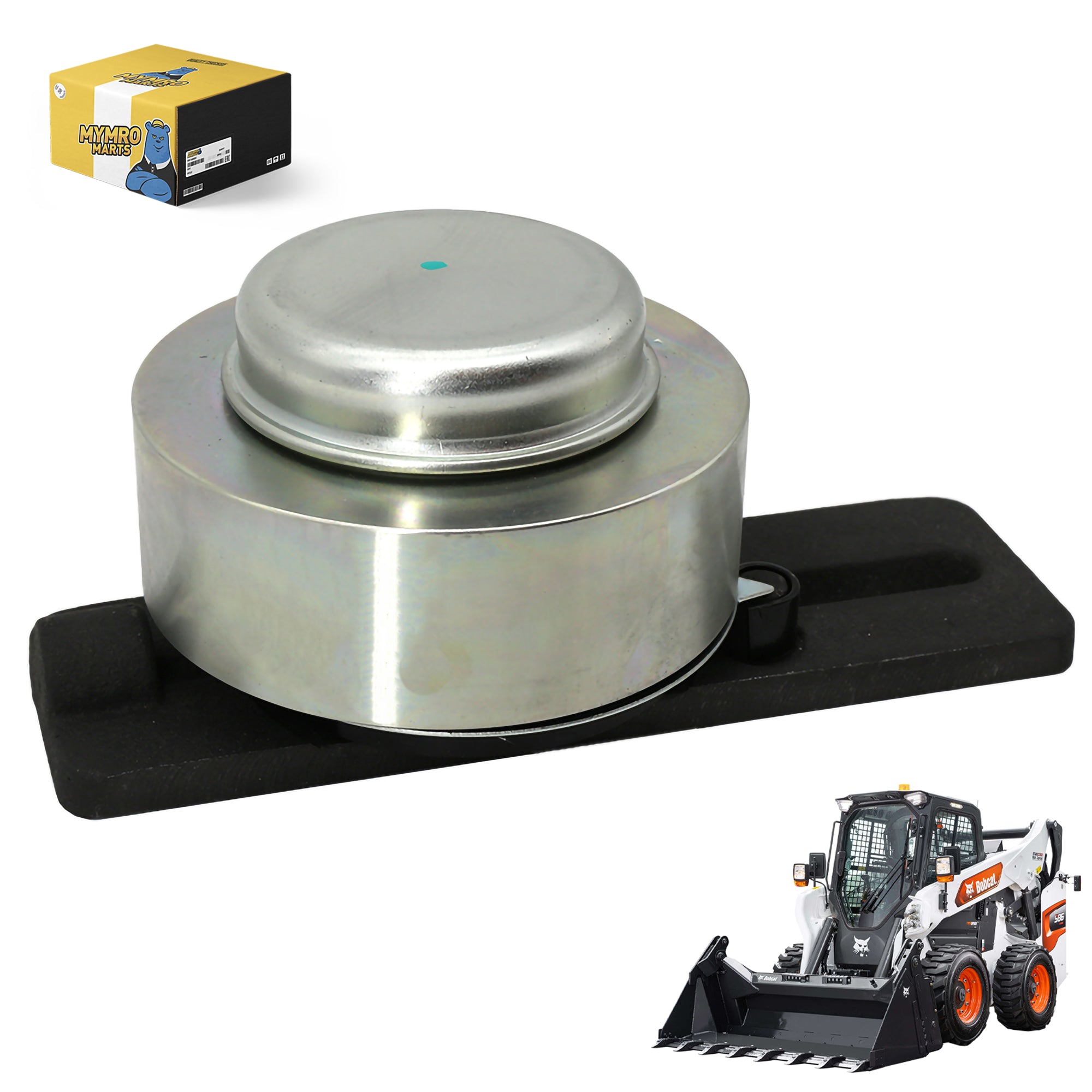 Drive Belt Tensioner Pulley Assy 6735884 for Bobcat S130 S150 S160 S175 S185 S205 S510 S530 S550 S570 S590 Skid Steer