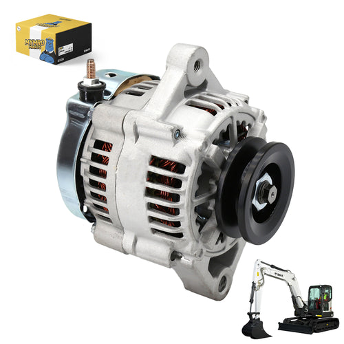 Alternator 6669618 for Bobcat E08 E10 E14 E16 Excavators 319 320 321 322 323 324 325 328 329 418 425 428 453 463 553 MT50 MT52 MT55 T200 Loaders - Electrical Parts > Alternator from MyMROmarts