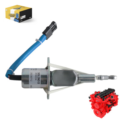 Diesel Shut Off Solenoid 3930234 For Cummins 6CT 8.3L 24V from MyMROmarts