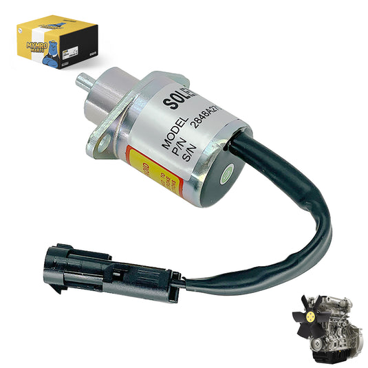 12V Stop Solenoid 2848A270 2848A275 2848A271 for Perkins Engine 704-30 704-26 704-30T from MyMROmarts