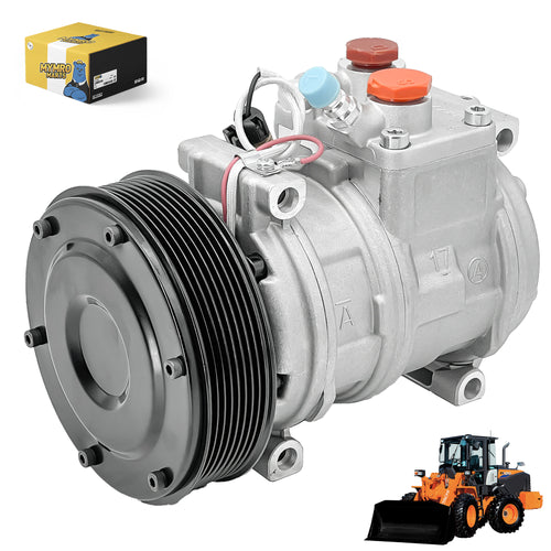 Air Conditioning Compressor AT168543 For Hitachi Wheel Loader LX100-5 LX120-5 LX150-5 from MyMROmarts