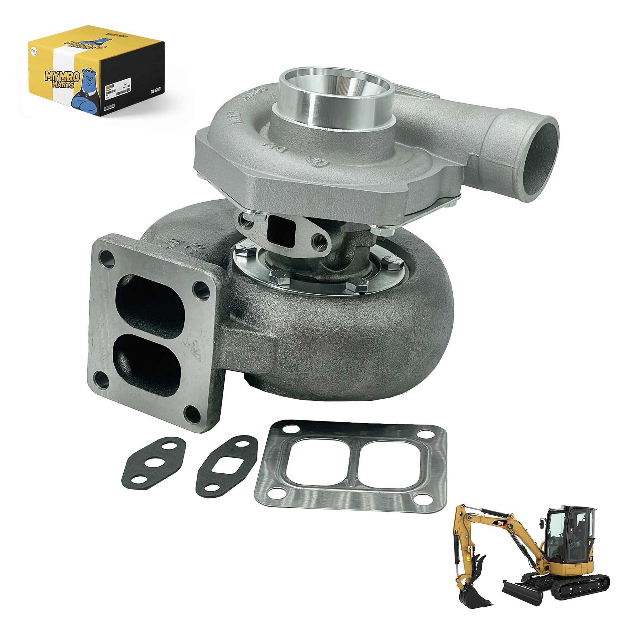 Turbo T04B91 Turbocharger 4N6858 for Caterpillar CAT Engine 3304 D330C Loader 941 951B 951C 955K 955L