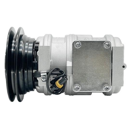 Air Conditioner Compressor RE64024 447100-8151 for John Deere Tractor 5055E 5065E 5075E 5200 5210 5220 5310 5320N 5400 5500 12V from MyMROmarts