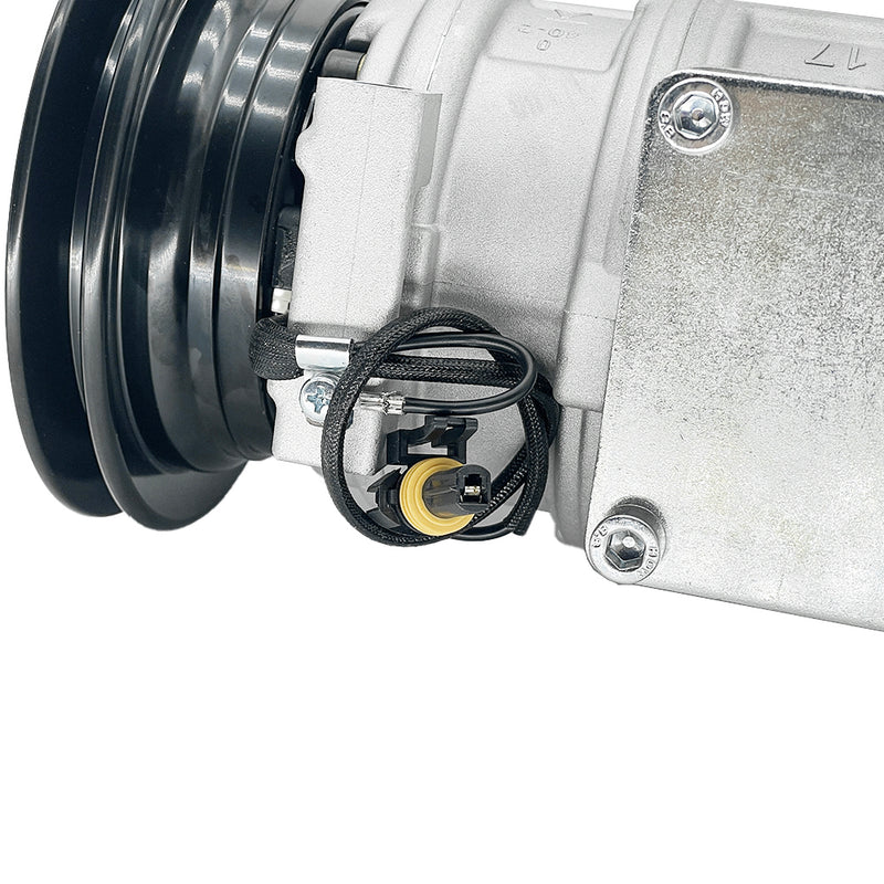 Afbeelding laden in Galerijviewer, Air Conditioner Compressor RE64024 447100-8151 for John Deere Tractor 5055E 5065E 5075E 5200 5210 5220 5310 5320N 5400 5500 12V from MyMROmarts
