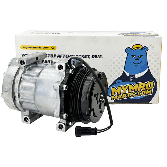 A/C Compressor 87802912 for CASE Tractor PUMA 115 125 140 155 MAXXUM 125 100 110 120 130 115 140 MXU100 MXU110 MXU115 MXU125 from MyMROmarts