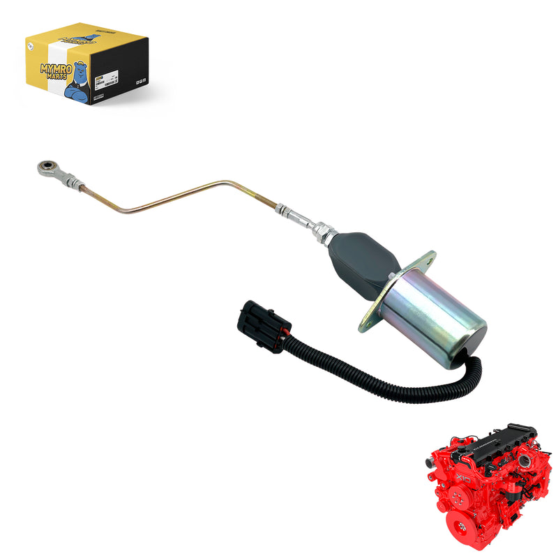 Load image into Gallery viewer, Fuel Shutoff Solenoid Valve 3935458 SA-4763-12 12V for Cummins 8.3L 5.9L Engine from MyMROmarts
