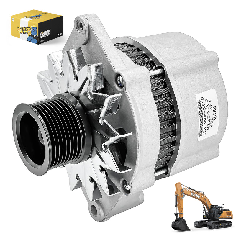 Load image into Gallery viewer, Alternator A187873 For Case Tractor 1896 2096 5120 MX100 MX110 MX120 MX135 Engine 4391 4391T 6591T 6830T 6831T - Electrical Parts &gt; Alternator from MyMROmarts
