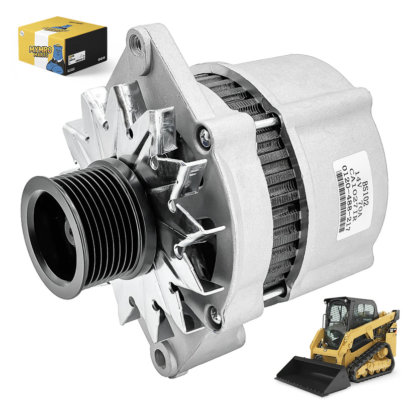 Load image into Gallery viewer, Alternator 3E7285 3E7295 for Caterpillar Backhoe Loader 416 428 436 426B Lift Trucks T40 T50E TC60E - Electrical Parts &gt; Alternator from MyMROmarts
