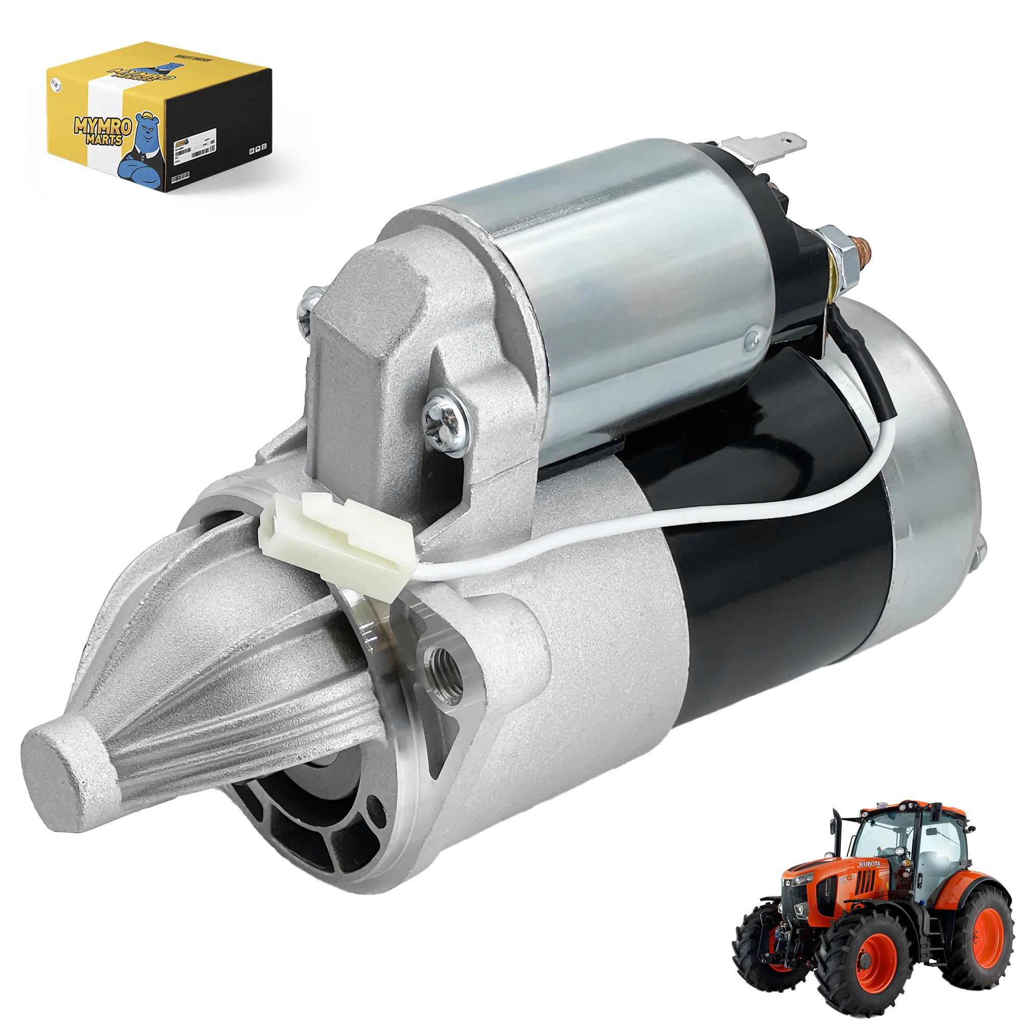 Starter 6C070-59214 6C070-59210 6C070-59215 For Kubota Tractor B26 B2630 B2650 B2710 B2910 B3000 B3030 B3200 B3300 B3350 B7800