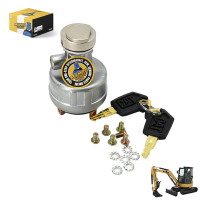 Ignition Switch 6 Wires With 2 Keys 7Y-3918 For Caterpillar Excavator CAT 307 311 312 315 317 320 from MyMROmarts