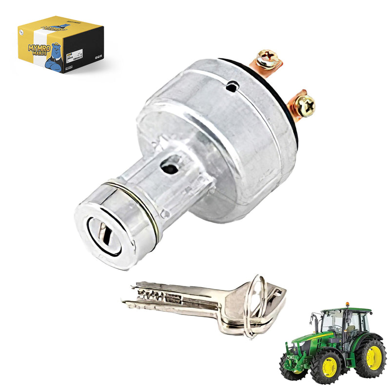 Load image into Gallery viewer, Ignition Starter Switch 08086-10000 With Keys for John Deere Tractor 650 750 850 900HC 950 1050 1250 1450 1650 from MyMROmarts

