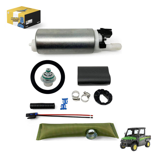 In-tank Fuel Pump with Filter & Install Kit AM136612 AUC11498 Replacement for John Deere Gator 625i 825i X485 X585 X720 X730 X738 from MyMROmarts