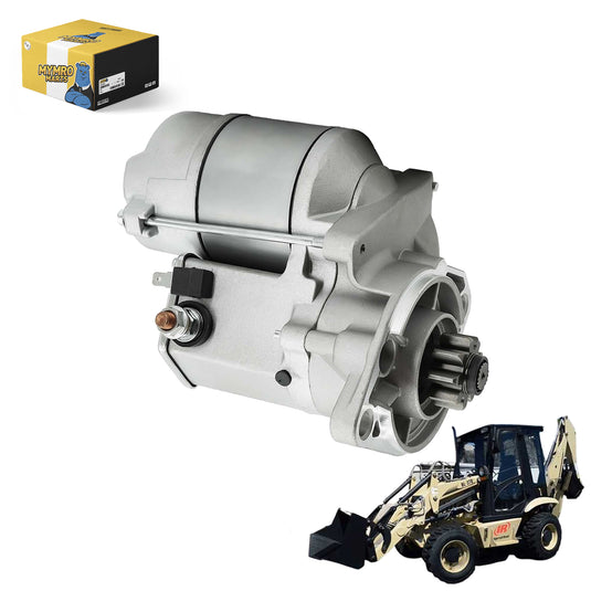 Starter 17298-63010 17298-63011 17298-63013 for Ingersoll Rand BL-370 BL-470 BL-475 BL-570 BL-575 Backhoe Loaders - Electrical Parts > Starter Motor from MyMROmarts
