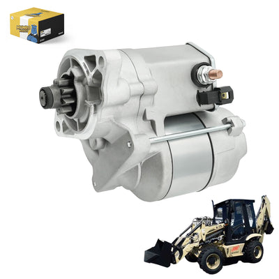 Starter 410-52078 37560-63011 37560-63012 for Ingersoll Rand BL-275 Backhoe Loader - Electrical Parts > Starter Motor from MyMROmarts