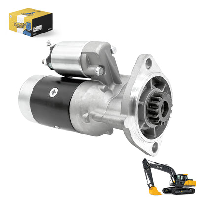 Starter AM878189 AT318141 For John Deere 312 314 316 317 930 940 Loaders 30 35 50 Excavators 3325 3365 Mowers - Electrical Parts > Starter Motor from MyMROmarts