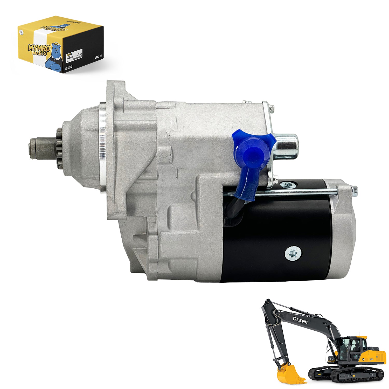 Starter Motor RE70474 for John Deere 455G 550G 555G 650G 324H 330B 335 335C 344H 344J