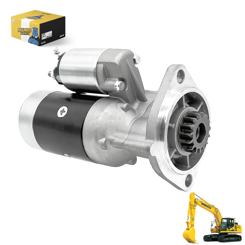 Load image into Gallery viewer, Starter YM129136-77011 YM129400-77010 YM129400-77011 YM129400-77012 for Komatsu PC35 PC40 PC50 SK815 SK714 Excavators 3D78 3D84 4D84 4D88 Engines - Electrical Parts &gt; Starter Motor from MyMROmarts
