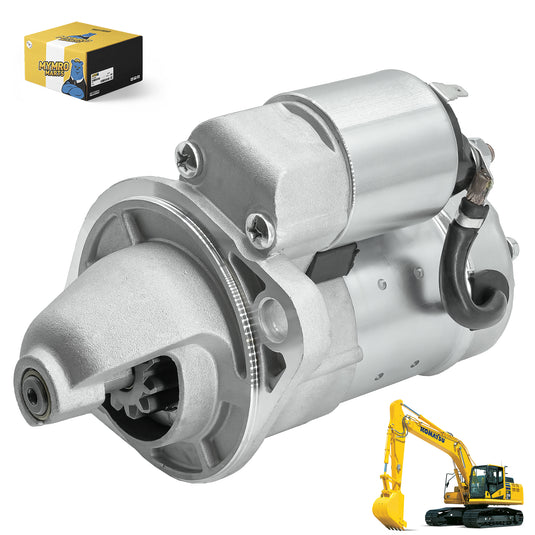 Starter Motor YM129698-77010 YM129608-77011 for Komatsu PC20R-8 PC27R-8 PC35R-8 PC45R-8 Excavators 3D82 3D84 3D88 Diesel Engines from MyMROmarts