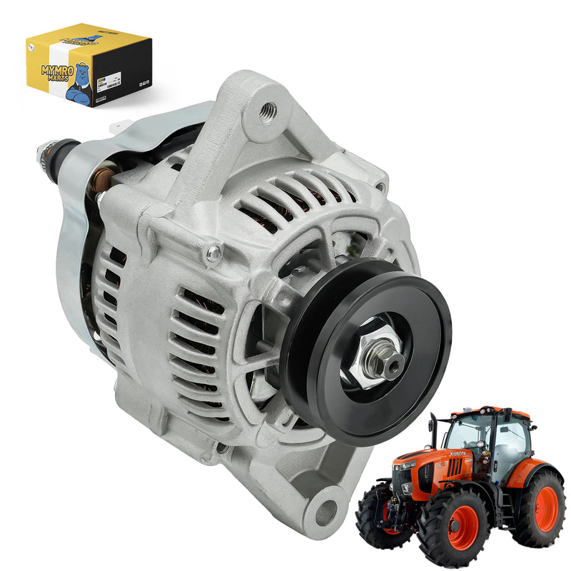 Load image into Gallery viewer, 12V 60A Alternator 3A611-74012 for Kubota Engine V2203 V2403 V2607 Tractor L3240HSTC L3940HSTC L4240HSTC-3 M4900-CAB M5700HDC from MyMROmarts
