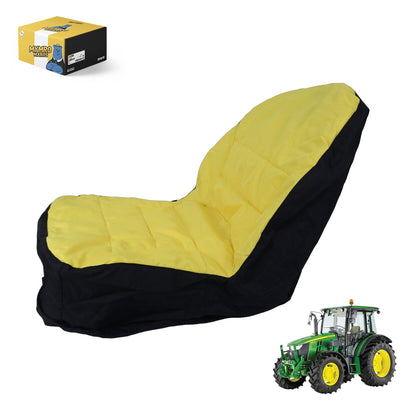 Large Seat Cover Cushioned LP95233 Seat Back Up to 18'' High Replacement for John Deere Compact Utility Tractor 3E/3R/4M Series,1023E - Weatherproof Oxford 300D Fabric from MyMROmarts