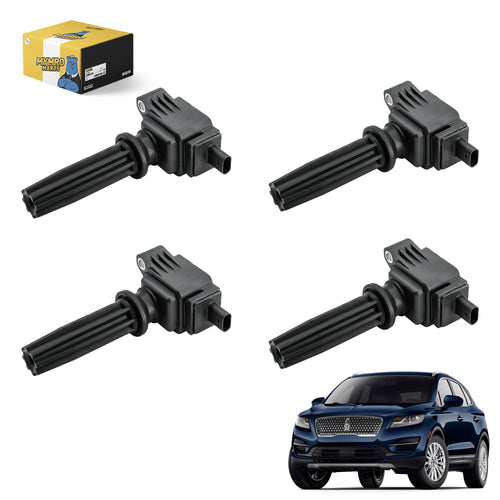 Set of 4 Ignition Coil Pack UF670 DG562 CM5Z-12029-K 4M5E-12A366-BC LR030637 For Lincoln SUV 2015–2019 MKC 2013–2016 MKT Sedan 2013–2020 MKZ - Electrical Parts > Other Electrical Parts > Solenoid Valve Coil from MyMROmarts
