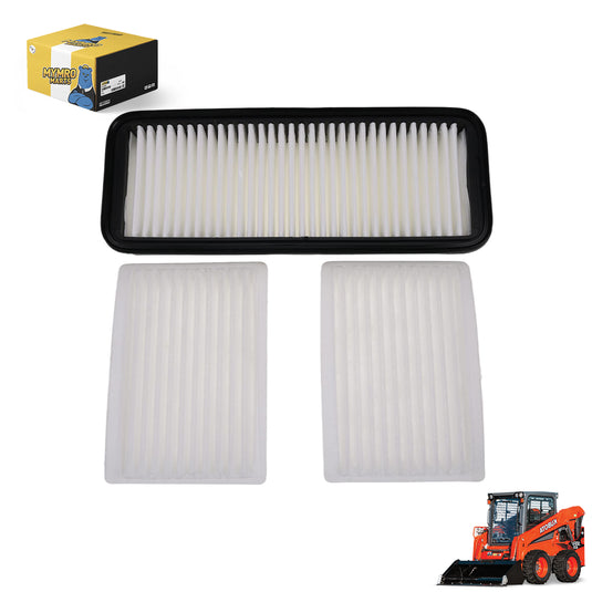 Cab Air Filter Kit T1855-71600 & 6A671-75090 For Kubota Tractor M5040FC M6040FC M8540DTC M9540FC M9960HDC M7-131P M6-101DTC from MyMROmarts