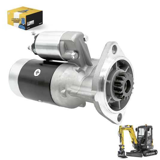 Starter Motor VV12913677011 For New Holland E50B Excavator w/ Yanmar 4TNV88 Diesel Engine - Electrical Parts > Starter Motor from MyMROmarts