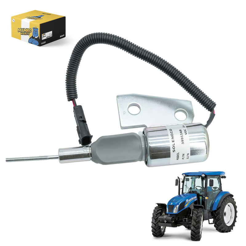 Load image into Gallery viewer, J991167 87420952 Fuel Shut off Solenoid for New Holland U80 LV80 - Electrical Parts &gt; Solenoid Valve &gt; Shut Off Solenoid from MyMROmarts
