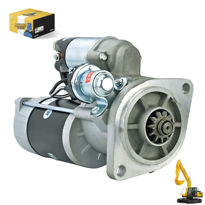 Load image into Gallery viewer, Starter Motor M2T78381 ME087590 for Kato HD700-5 HD700-7 Excavators - Electrical Parts > Starter Motor from MyMROmarts
