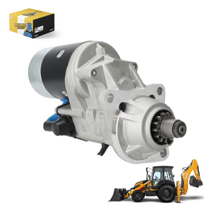 New Starter Motor 116930A1 A47496 R39341 for Case Loader 480C 480D 480E 480E 480F 580C 580D W11 W11B W11C from MyMROmarts