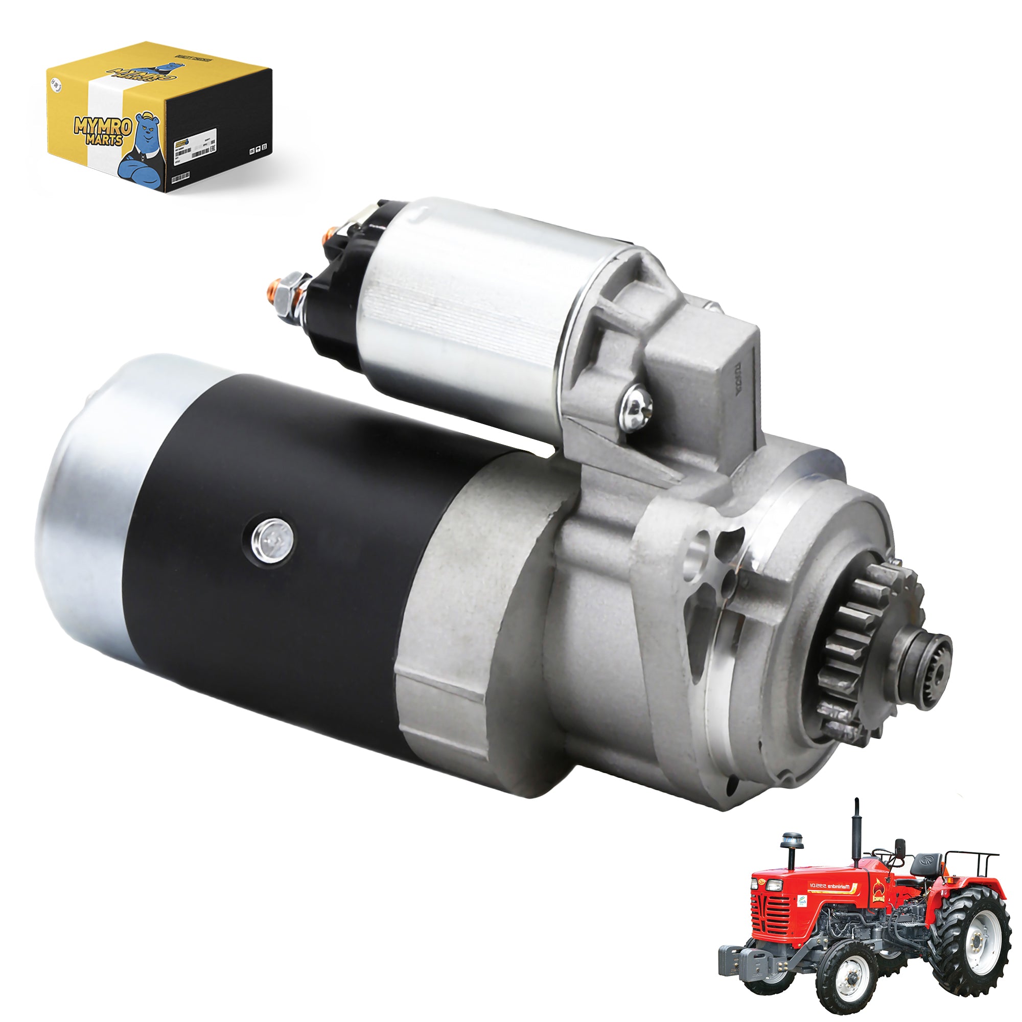 Startmotor MM409-41001 voor Mahindra Tractor 2216 2415 2516 2615 2816