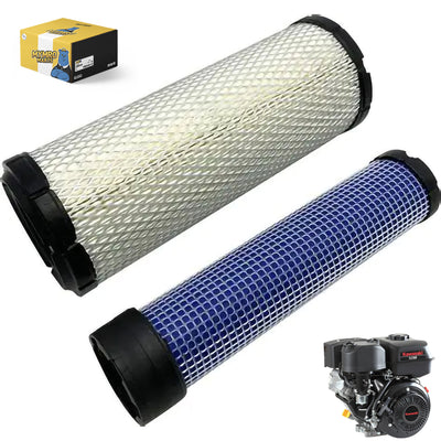 Outer Air Filter & Inner Filter 11013-7020 & 11013-7019 for Kawasaki FD750D FD791D FH601D FH601V-FH721V Engine - Engine Maintenance Parts > Air Filter from MyMROmarts