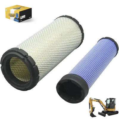 Air Filter Kit 134-8726 140-2334 for Caterpillar Excavator 303.5E 304E 305.5D 305.5E 305E 306E - Engine Maintenance Parts > Air Filter from MyMROmarts
