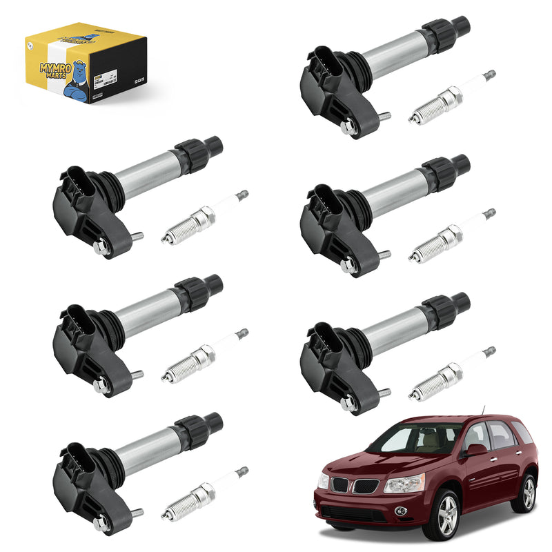 Load image into Gallery viewer, 6PCS Ignition Coil UF569 &amp; 6PCS Double Iridium Spark Plug 12622561 For Pontiac Sedan G6 G8 SUV Torrent with V6 3.6L - Electrical Parts &gt; Other Electrical Parts &gt; Solenoid Valve Coil from MyMROmarts
