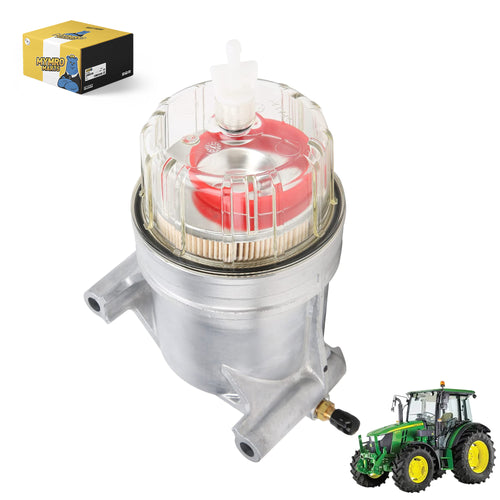 Fuel Water Separator Filter Assembly MIU803221 MIA882886 for John Deere Tractor 3032E 3033R 3039R 3046R 4044M 4044R 4052M 4052R 4066M 4066R from MyMROmarts