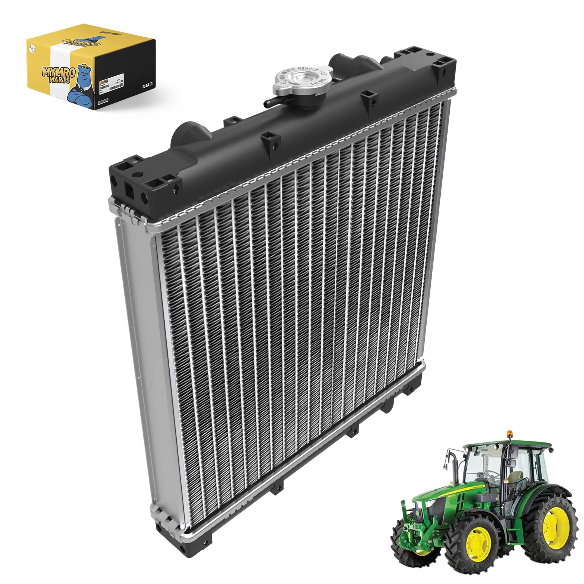Radiator LVA16455 for John Deere Tractor 1023E 1025R 1026R 2025R 2026R